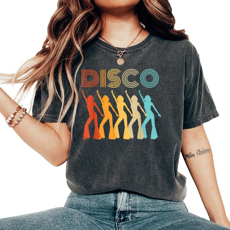 Disco Diva Themed Party 70S Retro Vintage 70'S Dancing Queen Women's Oversized Comfort T-Shirt