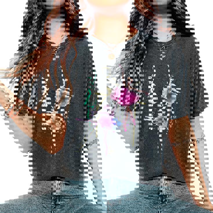 En Pointe Dancer Girls Ballerina Dance Ballet Women's Oversized Comfort T-Shirt En Pointe Dancer Girls Ballerina Dance Ballet Women's Oversized Comfort T-Shirt