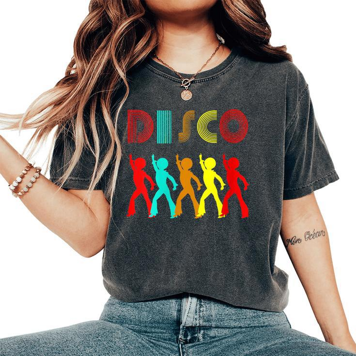I Love Disco Retro Vintage Dancing Party 70S 80S Disco Guys Women's Oversized Comfort T-Shirt