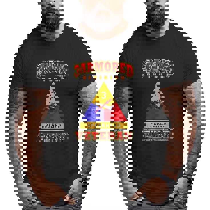 3Rd Armored Division Spearhead Veteran Big and Tall Men T-shirt