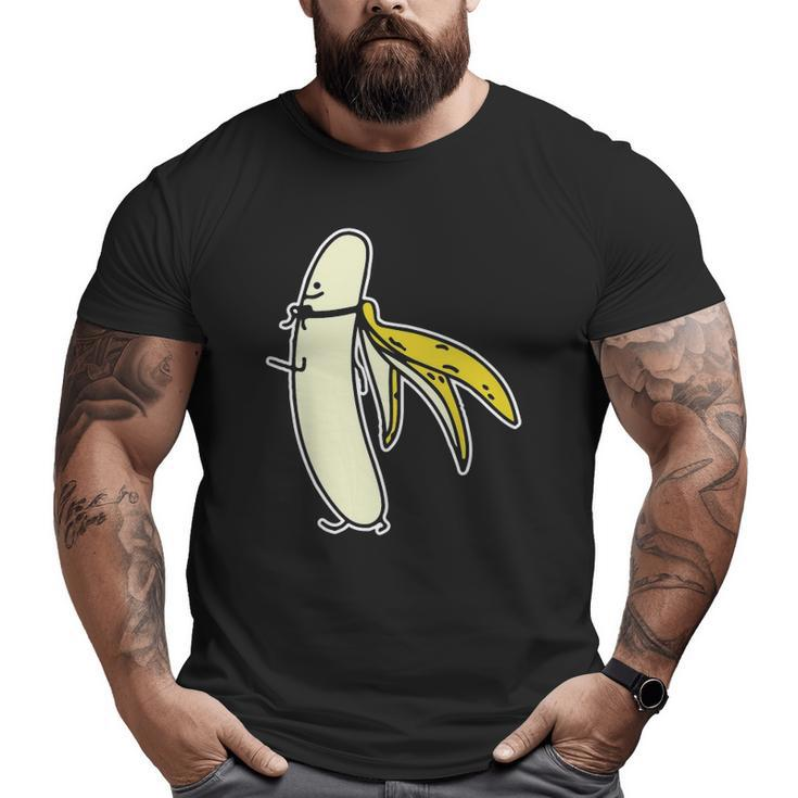 Banana Superhero Fathers Day Hawaiian Fruit Dad Dada Big and Tall Men T-shirt
