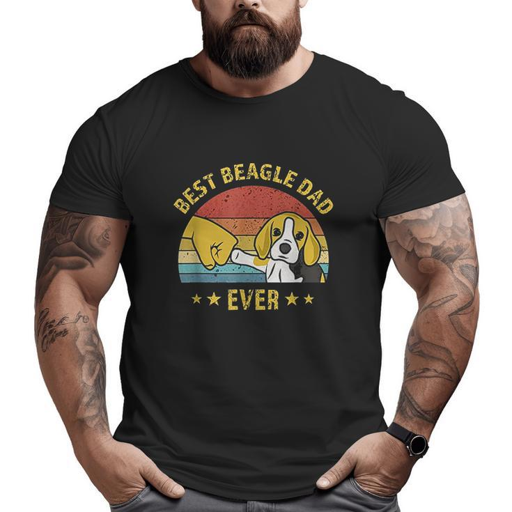 Best Beagle Dad Ever Big and Tall Men T-shirt