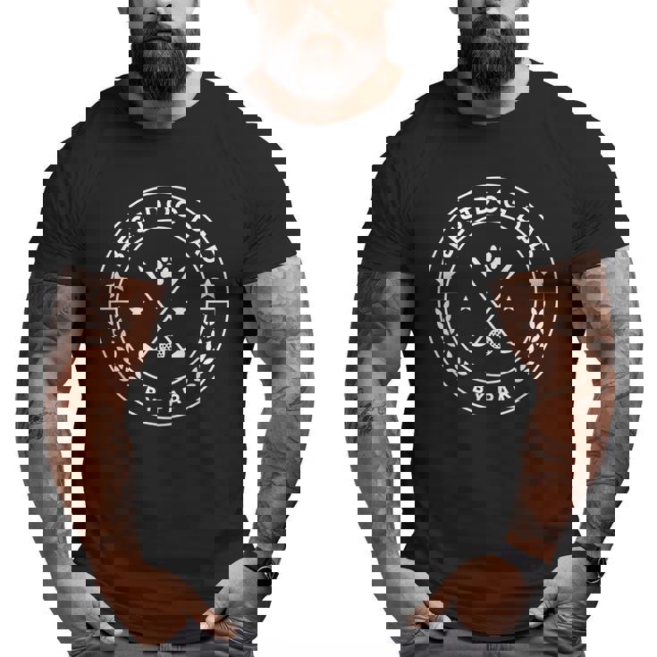 Best Dog Dad By Par For Golfer  Big and Tall Men T-shirt