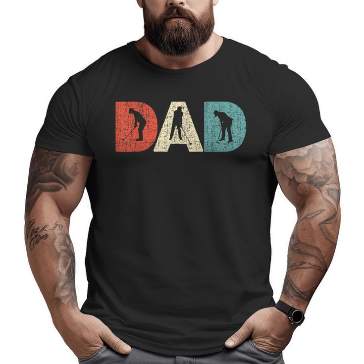 Best Golfer Dad Papa By Par Golf Player Father's Day Daddy Big and Tall Men T-shirt