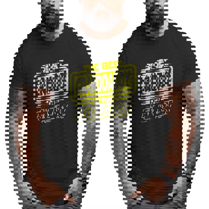 The Best Granddaddy In The Galaxy Big and Tall Men T-shirt