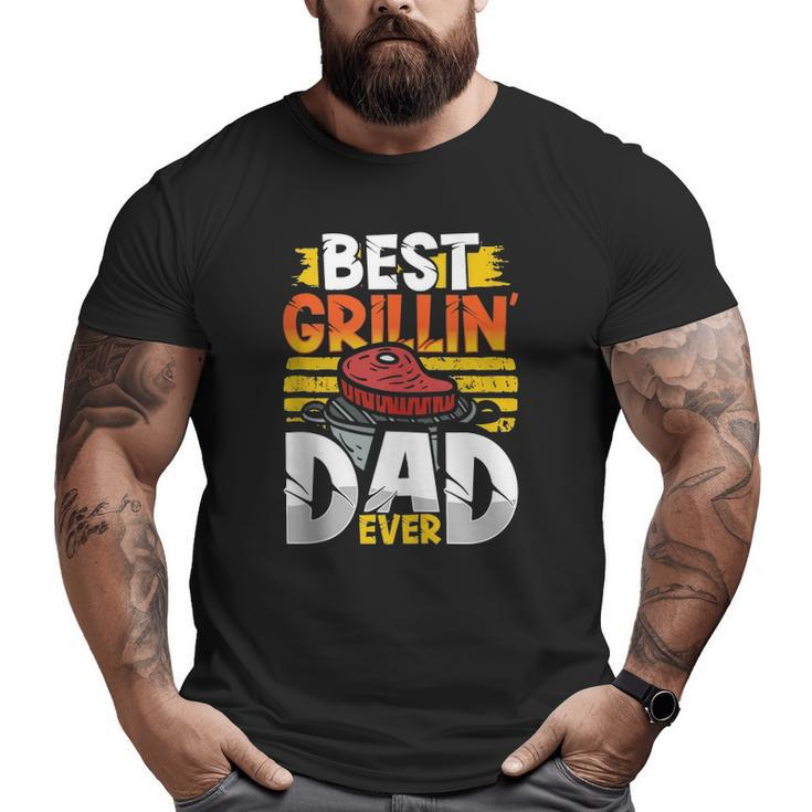 Best Grilling Dad Ever Bbq Chef King Perfect Secret Recipe Big and Tall Men T-shirt