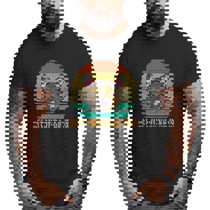 Best Tortie Dad Ever Cute Tortoiseshell Cat Lover Big and Tall Men T-shirt