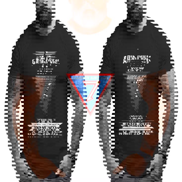 Carrier Air Wing Cvw Big and Tall Men T-shirt