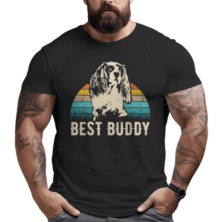 Cavalier King Charles Spaniel Dog Idea Big and Tall Men T-shirt
