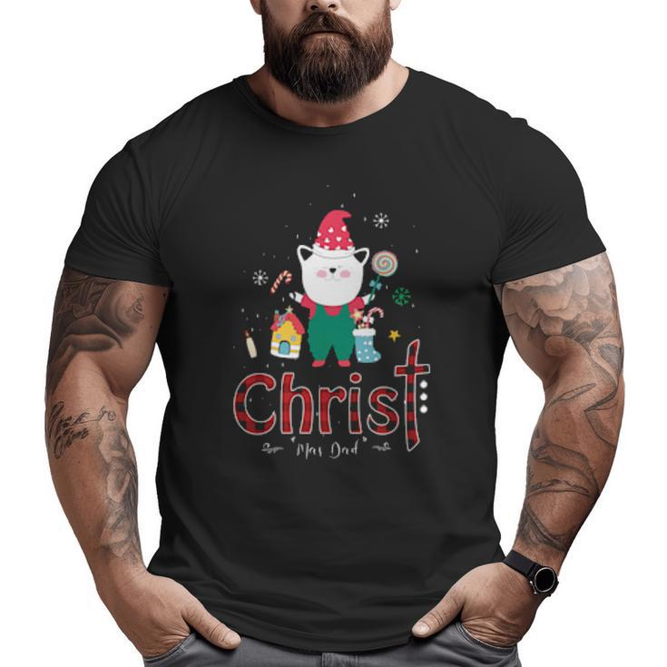 Christmas Dad Big and Tall Men T-shirt
