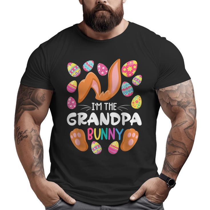 Cute Top I Grandpa Bunny I Matching Family Easter Pajamas  Big and Tall Men T-shirt