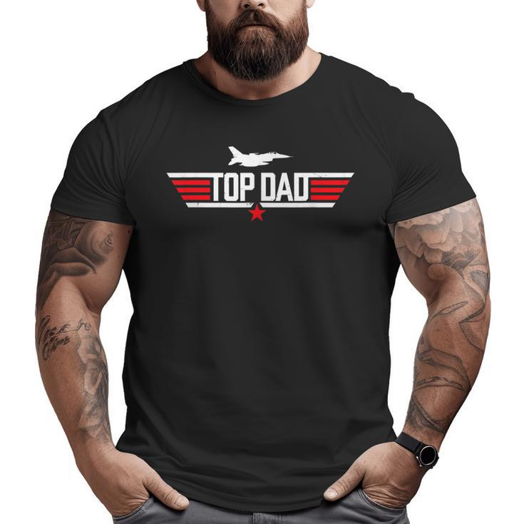 Dad Mens Top Dad Cool 80S 1980S Father Father's Big and Tall Men T-shirt