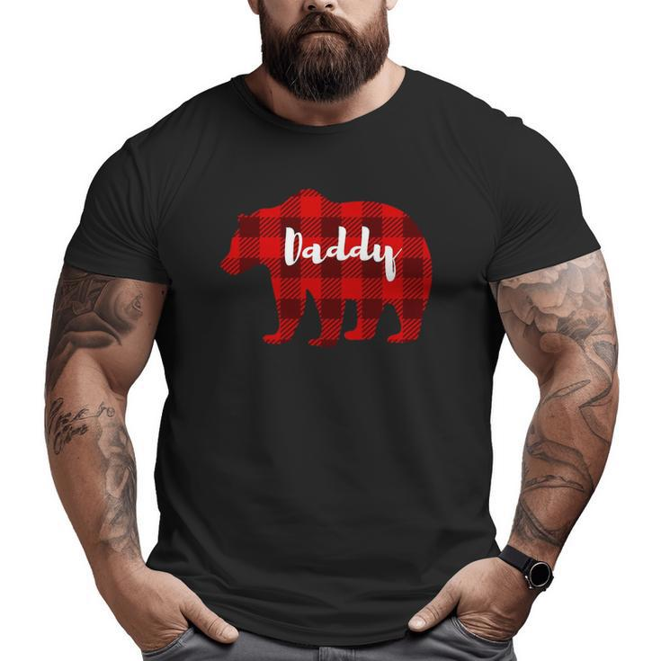 Daddy Bear Clothing Mens Father Parents Family Matching Big and Tall Men T-shirt