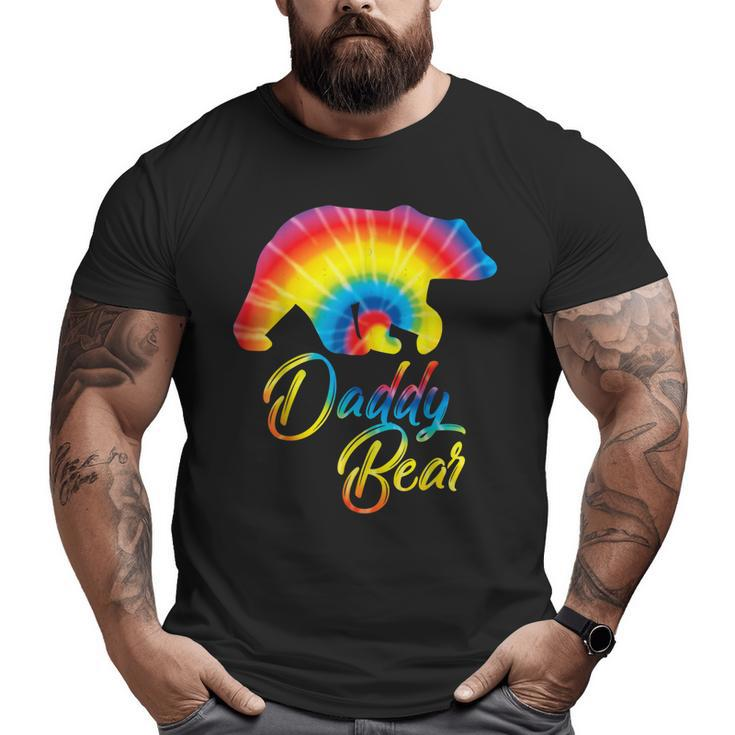 Daddy Bear For Men Graphic Father Dad  Big and Tall Men T-shirt