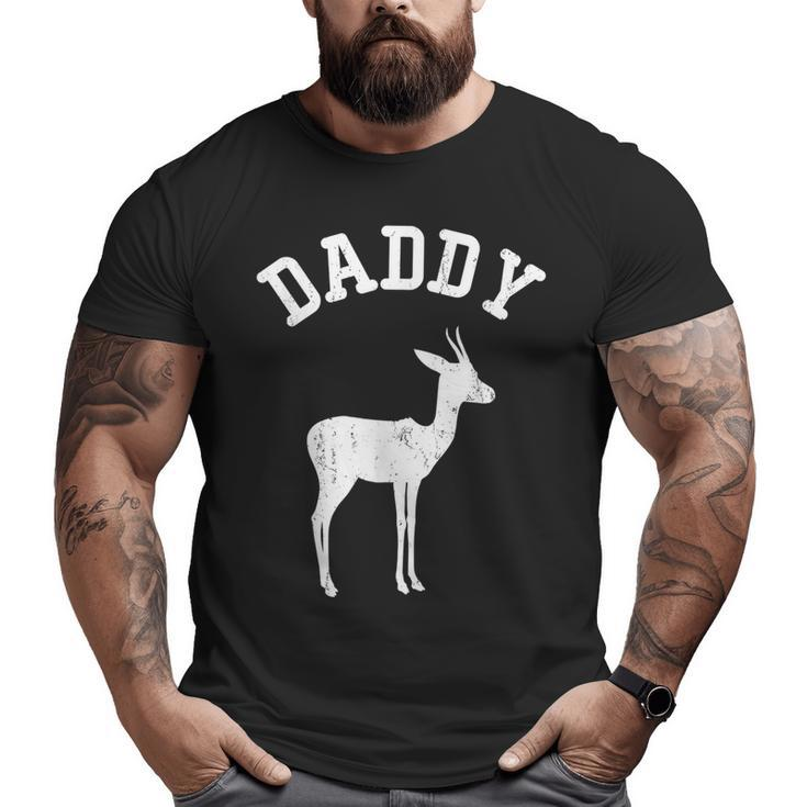 Daddy Thomson's Gazelle Vintage Ideas For Dad Big and Tall Men T-shirt