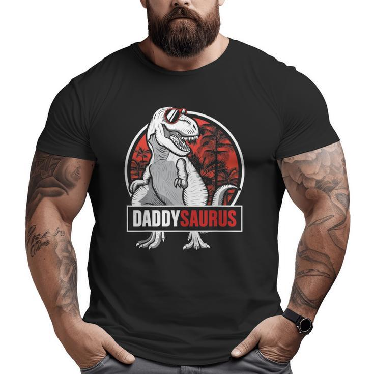 Daddysaurus Father's Day rex Daddy Saurus Men Big and Tall Men T-shirt