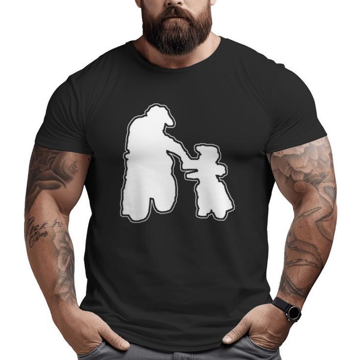 Father & Daughter Riding Partners Big and Tall Men T-shirt