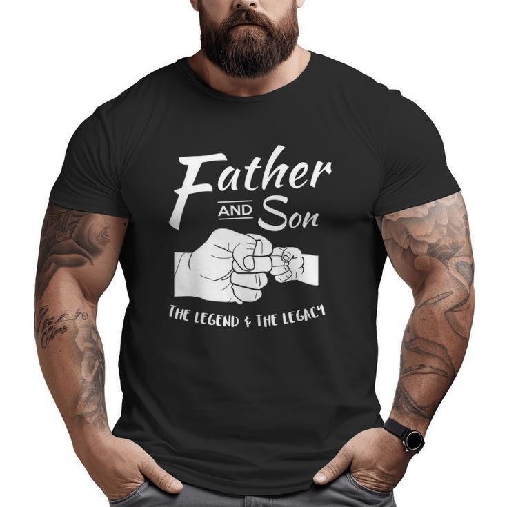Father Son Matching Outfit Big and Tall Men T-shirt