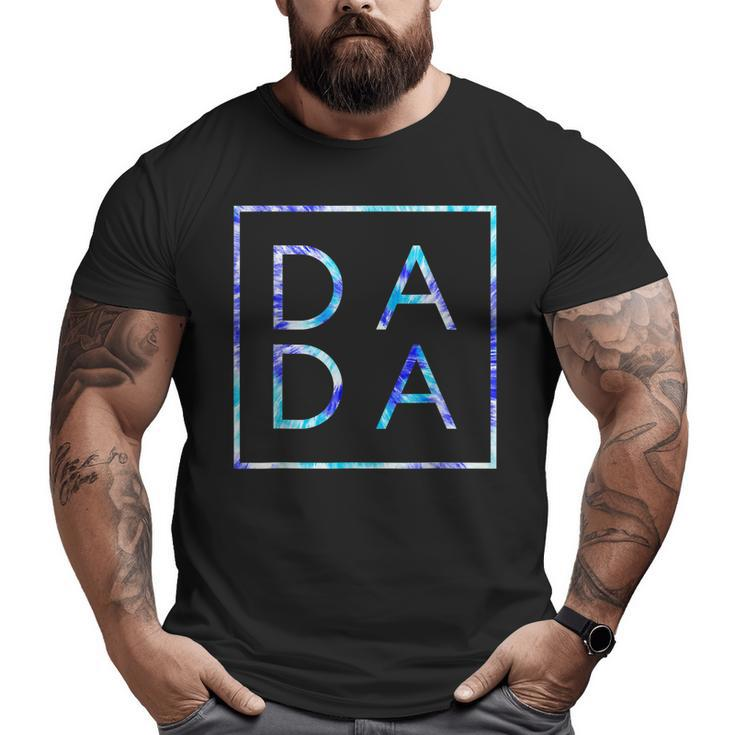 Father's Day For New Dad Dada Him Papa Tie Dye Dada Big and Tall Men T-shirt