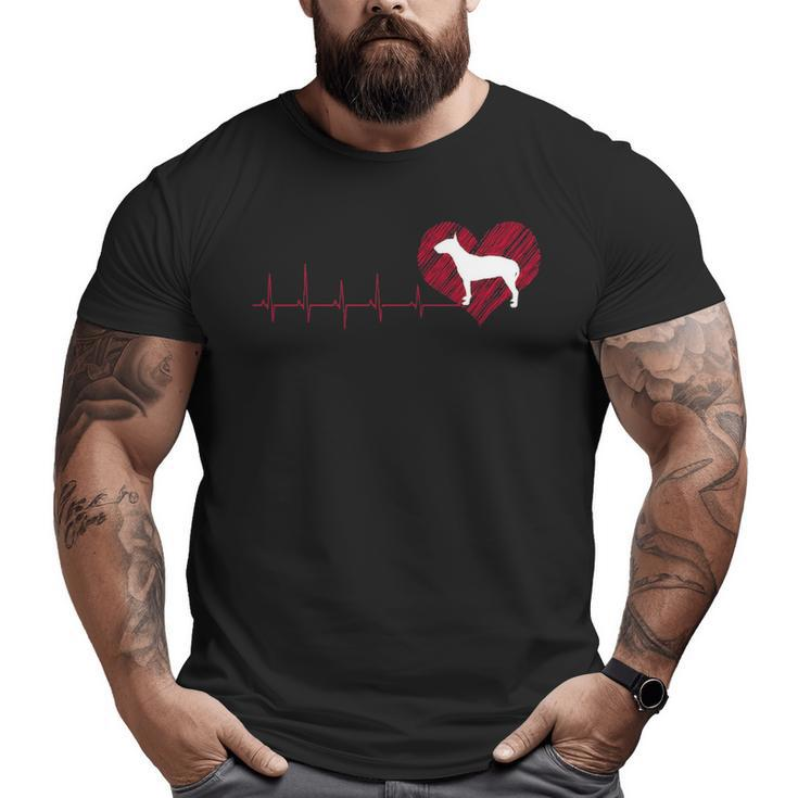 For Bulldog Terrier Dog Lover Owner Parent Big and Tall Men T-shirt