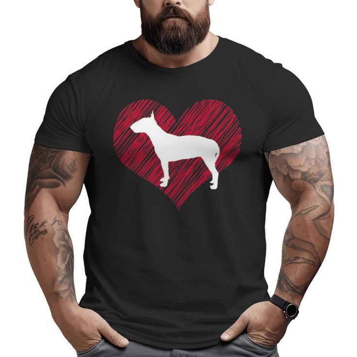 For Bulldog Terrier Dog Lover Owner Parent T Big and Tall Men T-shirt