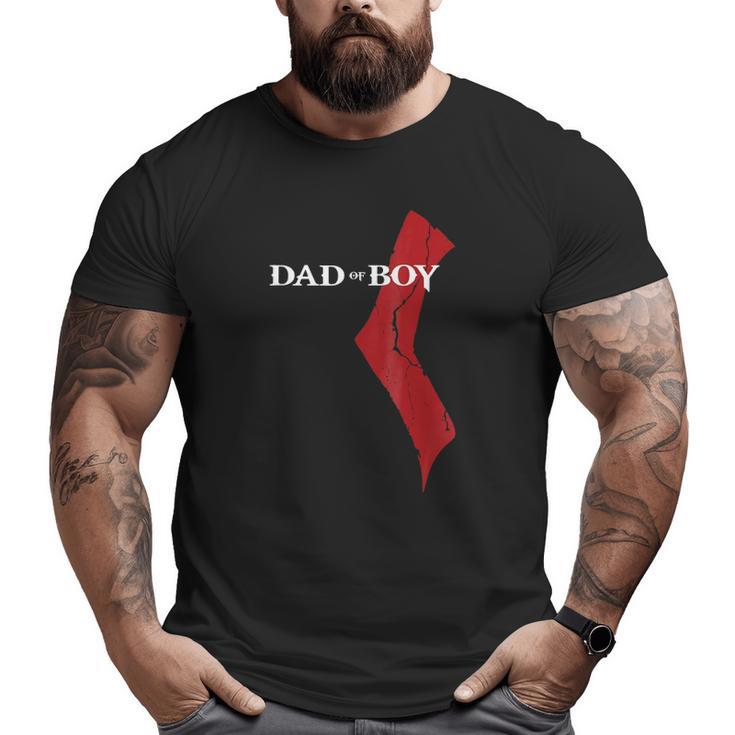 God Of Boy Dad Video Gamefather's Day Edition Big and Tall Men T-shirt
