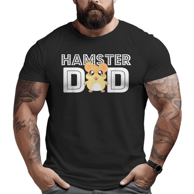 Hamster Dad T Kids Men Boys Hammy Lover Outfit Big and Tall Men T-shirt