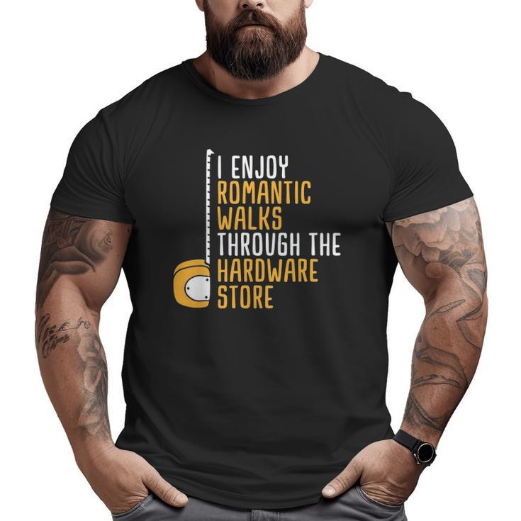 Hardware Store Tools Dad Handyman Humor Big and Tall Men T-shirt