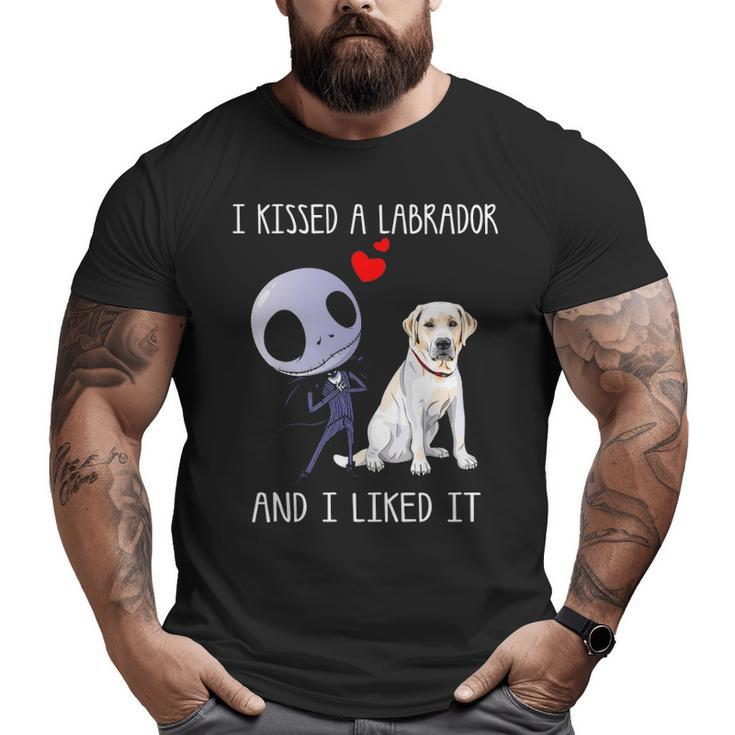 I Kissed A Labrador And I Liked It S Big and Tall Men T-shirt