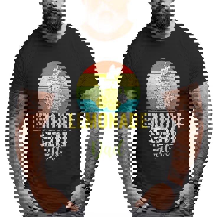 Lemonade Stand Dad Lemonade Dad Big and Tall Men T-shirt