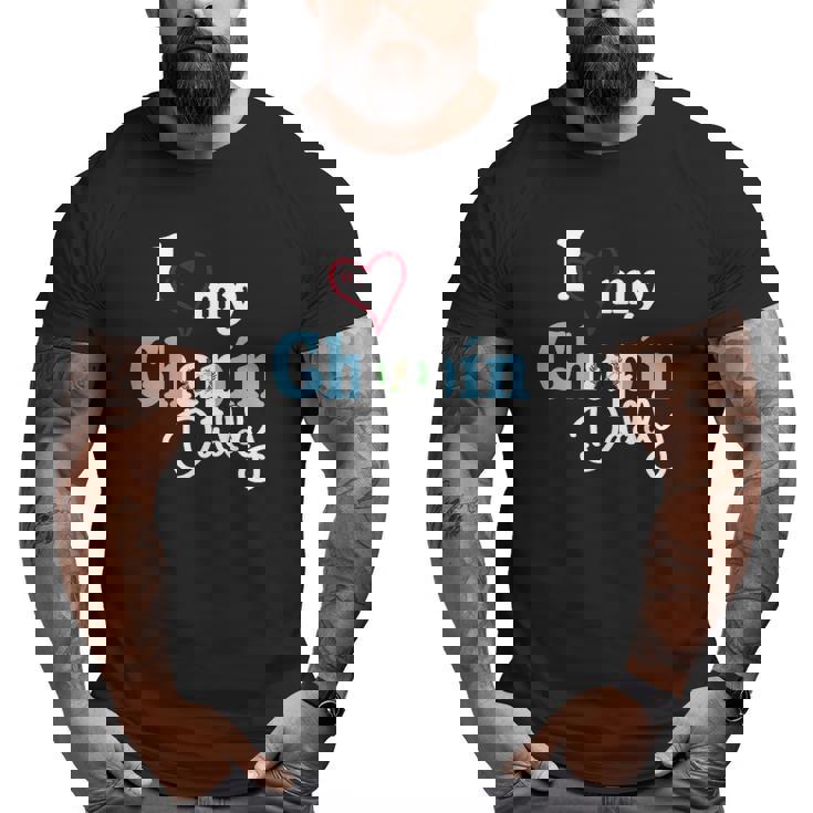 I Love My Chapin Daddy Camisetas De Guatemala Chapin Big and Tall Men T-shirt