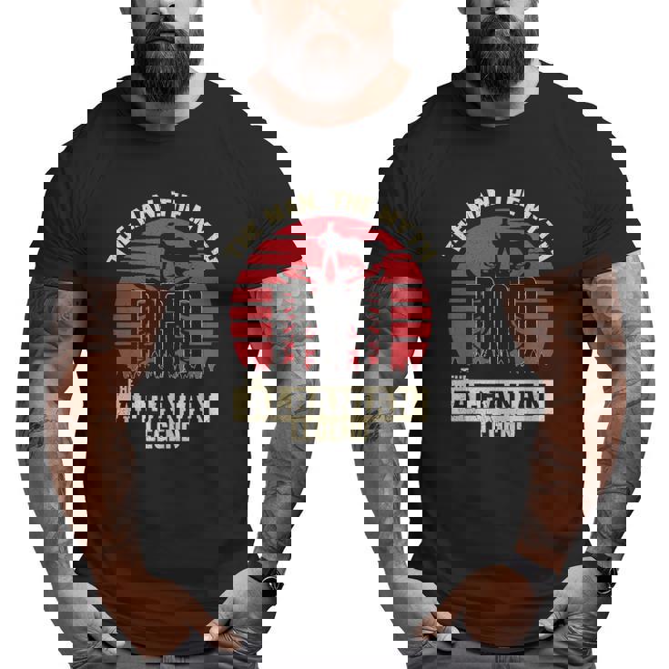 The Man The Myth The Albanian Legend Dad Big and Tall Men T-shirt