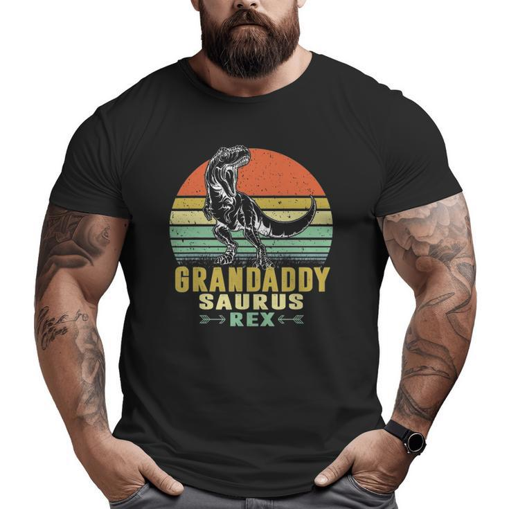 Mens Grandaddysaurusrex Dinosaur Grandaddy Saurus Family Big and Tall Men T-shirt