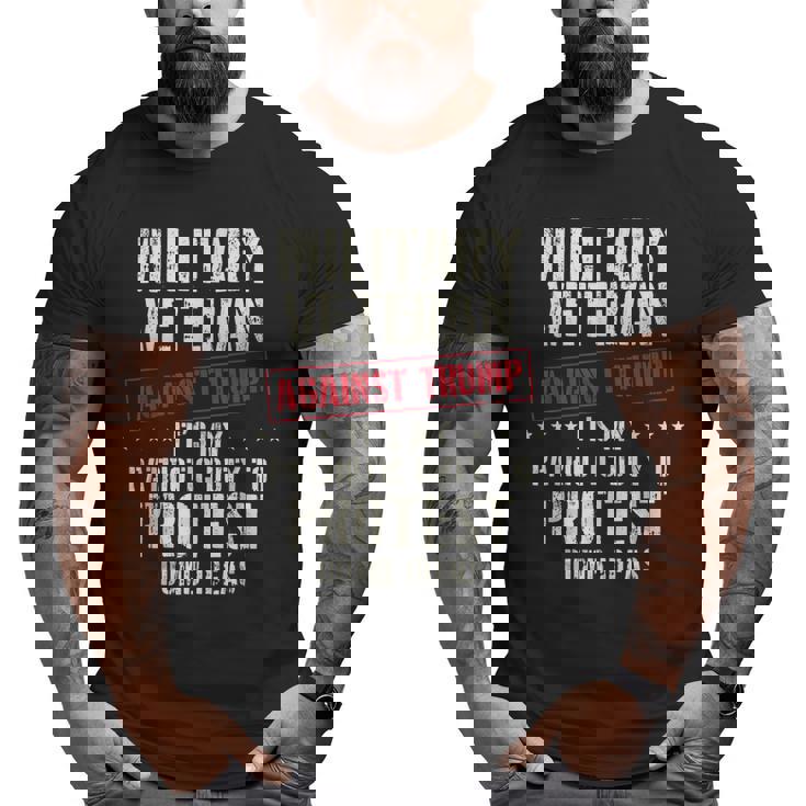 Mens Veterans Against Trump Military Vet Anti Trump Shirt Mens Veterans Against Trump Military Vet Anti Trump Shirt