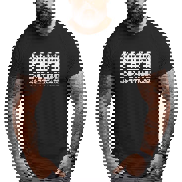 Mens Papa Is My Name Golf Is My Game Golf Gift For Grandpa Mens Papa Is My Name Golf Is My Game Golf Gift For Grandpa