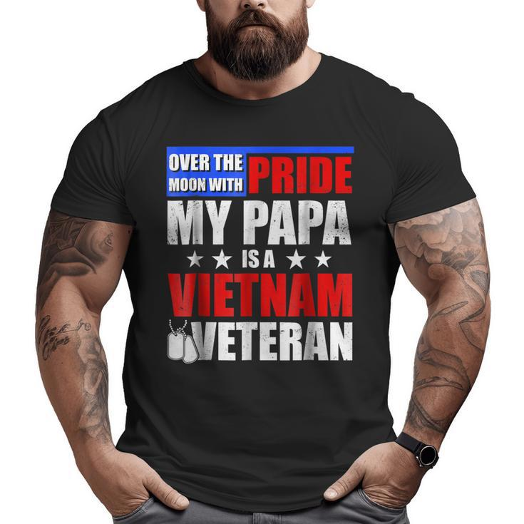 My Papa Is A Vietnam Veteran  For Kids Big and Tall Men T-shirt
