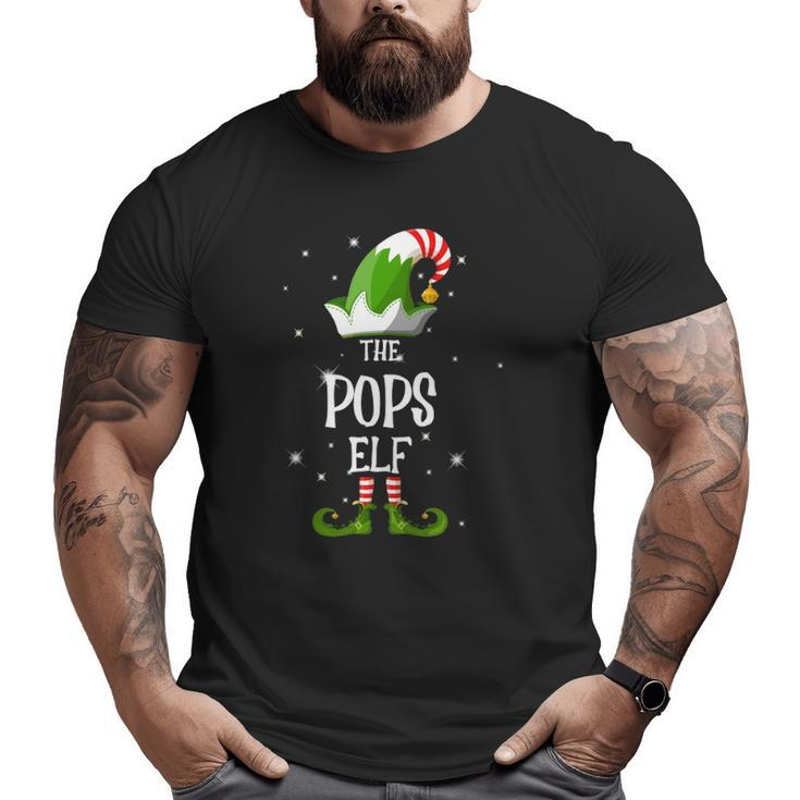The Pops Elf Family Matching Group Christmas Big and Tall Men T-shirt