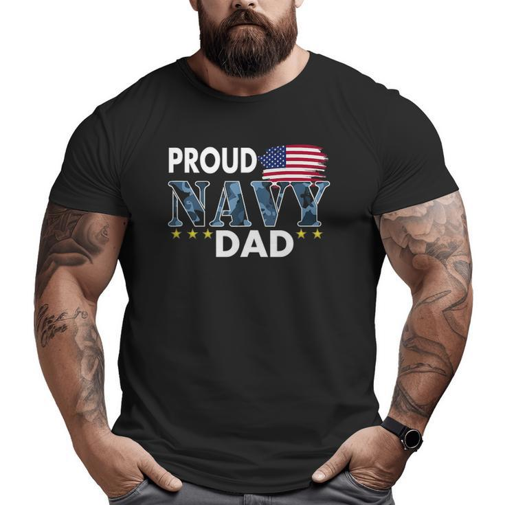 Proud Dad Of A Navy Sailor Big and Tall Men T-shirt