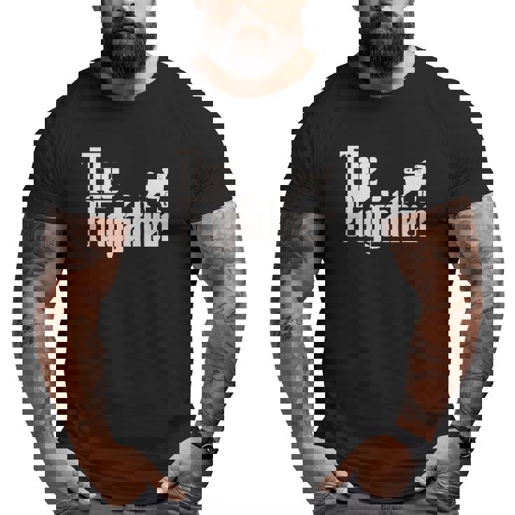 Pug Father Dog Dad Classic Big and Tall Men T-shirt