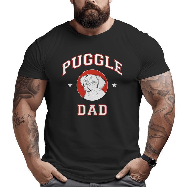Puggle Dad Puggle Owner Big and Tall Men T-shirt
