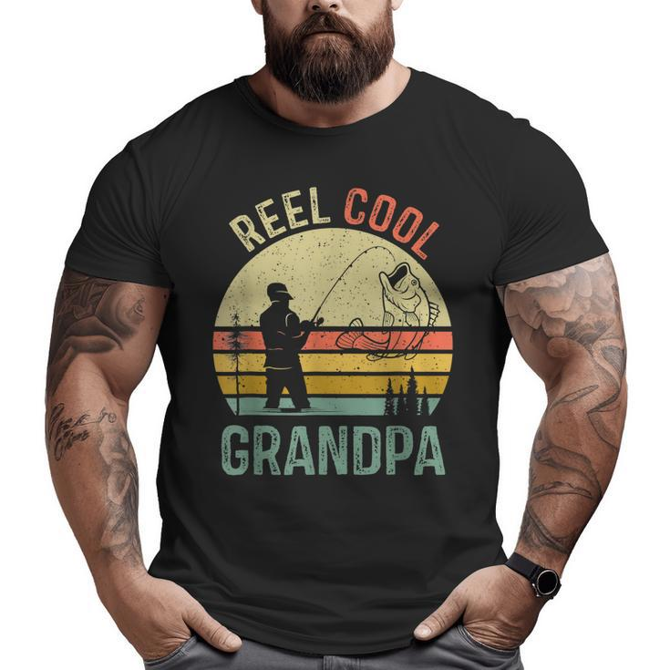 Reel Cool Grandpa Fisherman Fishing T-Shirt Men