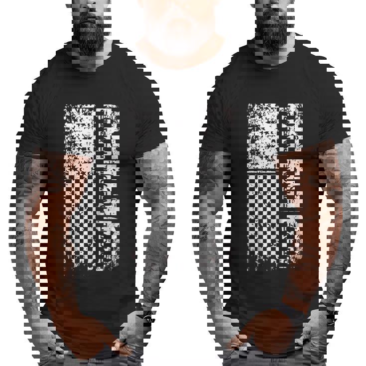 Remember Everyone Veteran Deployed Red Friday Big and Tall Men T-shirt