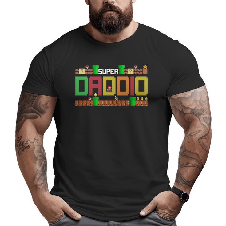 Super Dadsuper Daddio Cute Daddy Essential Big and Tall Men T-shirt