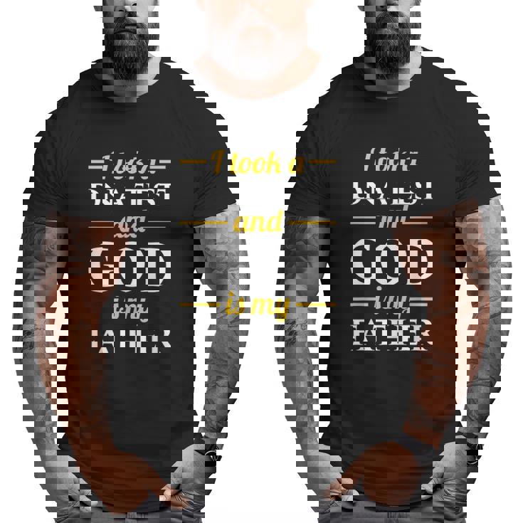 Test Christian Church Deacon Big and Tall Men T-shirt
