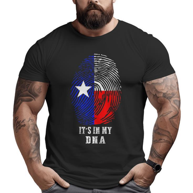 Texas Dna Big and Tall Men T-shirt