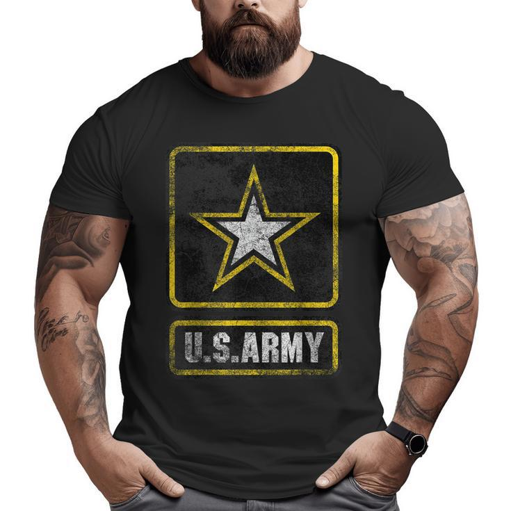 Us Army Original Army Vintage Veteran  Big and Tall Men T-shirt
