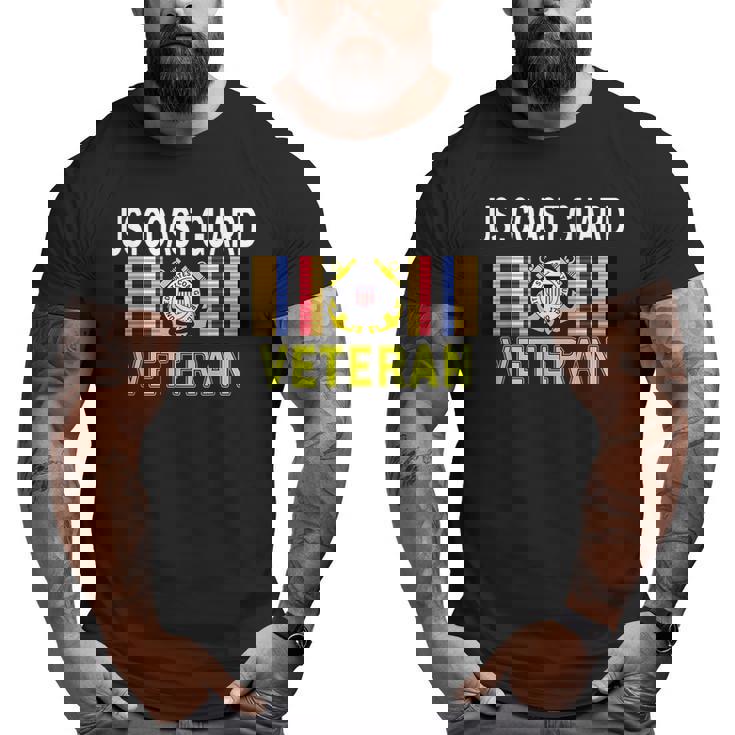 Us Coast Guard Veterans Day Us Coast Guard Veteran Veteran  Big and Tall Men T-shirt