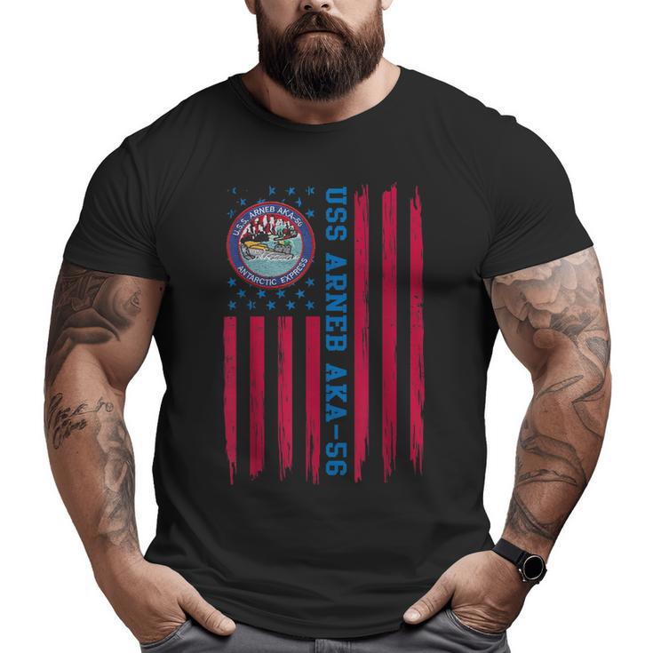 Uss Arneb Lka56 Amphibious Cargo Ship Veterans Day Xmas Big and Tall Men T-shirt