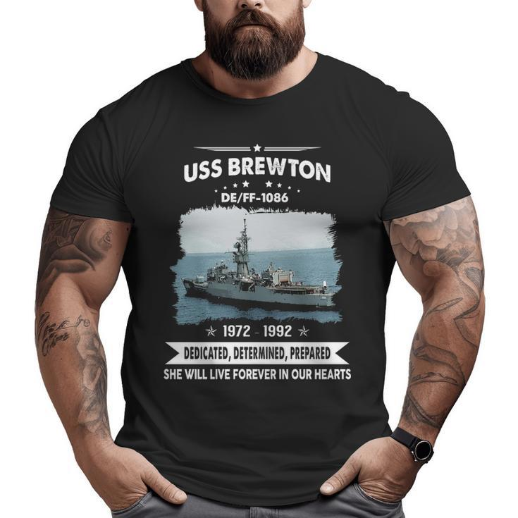Uss Brewton Ff Big and Tall Men T-shirt