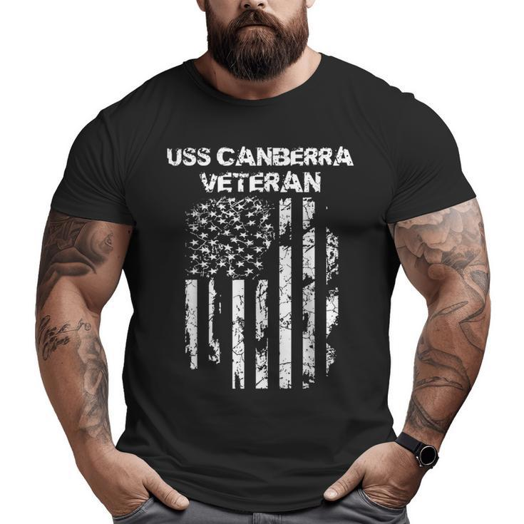 Uss Canberra Veteran Day Memorial Big and Tall Men T-shirt
